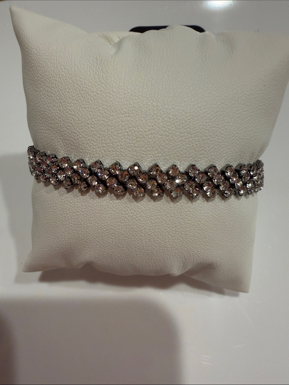 Crystal Bracelet - Silver-Tone Tennis Bracelet